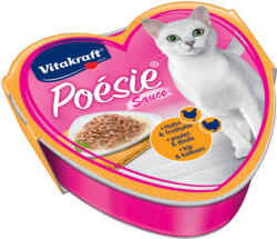 Vitakraft Poésie szószos macskaeledel csirkével és pulykával alutálkában (45 x 85 g) 3.83kg