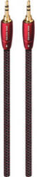 AudioQuest Cablu audio Audioquest Golden Gate, Jack 3.5 mm Male - Jack 3.5 mm Male, 1.5m, negru-rosu (GOLDG01.5M)
