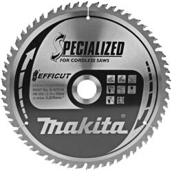 Makita B-67284 TCT Efficut körfűrészlap, 260x30mm 60Z (B-67284)