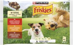 Friskies Adult Multipack szószos kutyaeledel válogatás 12 x