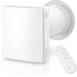 Holtop/Airwoods AV-TTW5-W hővisszanyerős szellőztető, SH7IE páraérzékelővel, automata zsalu, WiFi, hangcsillapító (AV-TTW5-W)