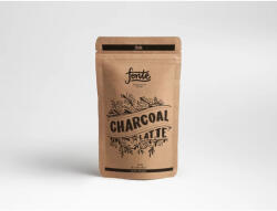 Fonte Charcoal Latte szuperfood italpor - Aktív szénnel és gyömbérrel, 300 g