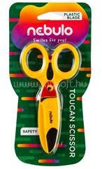 Nebulo Olló, 12cm, biztonsági, műanyag tukán forma, Nebulo (NEBULO_32243) (NEBULO_32243)