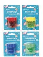 Connect Hegyező 2 lyukú műanyag, tartályos bliszteres (CONNECT_105836) (CONNECT_105836)