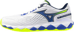 Mizuno Wave Enforce Tour 2 Clay White/Dazzling Blue/Lightning Férfiteniszcipő EUR 44, 5