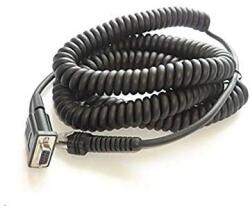 Zebra CBA-RF3-C09ZAR soros kábel Fekete 2, 8 M RS232 DB9 (CBA-RF3-C09ZAR)