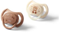 BabyOno Take Care Symmetrical Silicone Soothers cumi Day & Night 0-6m 2 db