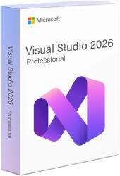 Microsoft Visual Studio Professional 2026 (1 eszköz) (Online aktiválás)