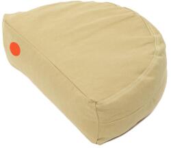 Bindu Meditációs párna huzat (félhold) Homok - Bindu