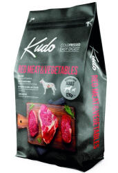 Kudo Kudo felnőtt Medium & Maxi hidegen sajtolt száraztáp vörös húsokkal 12kg