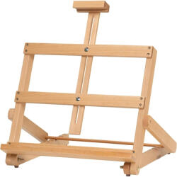 Criando Sevalet pliabil, de masa/birou, din lemn de fag, inaltime maxima 45 cm, panze de max 48 cm, culoare natur, W07B (W07B_NATUR) Sevalet