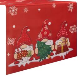 Ruhhy 22484 Karácsonyi asztali futó, 150 × 40 cm, piros (00022484)