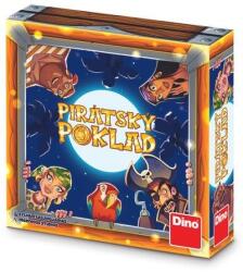 Dino Pirátský poklad Társasjáték Családi Memóriajáték