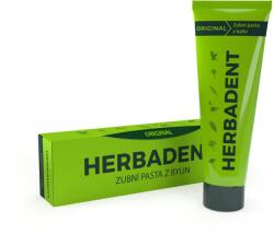 HERBADENT Original fehérítő fogkrém fluoriddal, 75 g