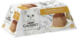 Gourmet REVELATIONS 2 x 57g ízletes pástétom csirkével és szósszal a tetején (148473)