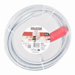 Kreator KRTH50301 Lefolyótisztító spirál, 3 m (KRTH50301)