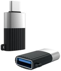 XO Adaptor XO mufă USB - Tip-C, OTG, NEGRU (XO-NB149-F)