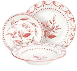 Tognana Olimpia NEW CORAL LOIRA porcelán étkészlet - 18 darabos