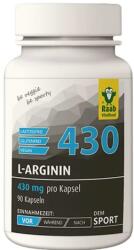 Raab Vitalfood L-Arginin, 430 mg, 90 capsule, Raab Vitalfood
