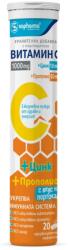 Sopharma Vitamina C + Zinc + Propolis, 20 de comprimate efervescente, Sopharma