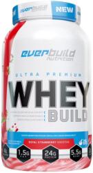 Everbuild Nutrition Ultra Premium Whey Build, smoothie de căpșuni, 908 g, Everbuild (21861)