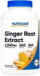 Nutricost Ginger Root Extract, 2200 mg, 240 capsule, Nutricost
