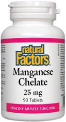 Natural Factors Manganese Chelate, 25 mg, 90 tablete, Natural Factors
