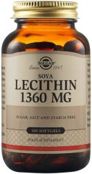 Solgar Lecithin, 1360 mg, 100 capsule moi, Solgar