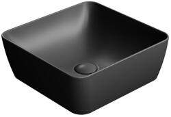 SAPHO GSI SAND kerámiamosdó. pultra helyezhető. 38x14x38cm. matt fekete