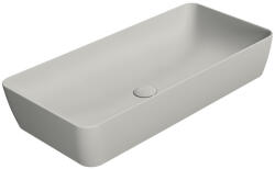 SAPHO GSI NUBES kerámiamosdó. 80x40cm. matt szürke