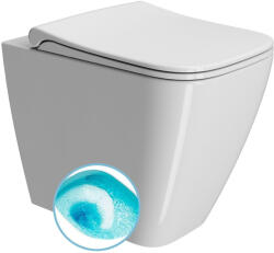 SAPHO GSI NUBES SWIRLFLUSH álló WC. 35x52cm. fehér ExtraGlaze
