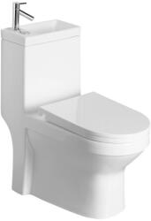 SAPHO AQUALINE HYGIE monoblokkos WC. alsó/hátsó kifolyású. WC-ülőke nélkül. mosdóval. csaptelep nélkül. 36.5x72cm