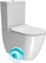 SAPHO GSI PURA monoblokkos WC. Swirlflush. alsó/hátsó kifolyású. 36x63cm. ExtraGlaze