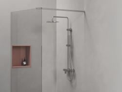 RAVAK Spring állítható, nem termosztátos zuhanyoszlop, zuhanyszettel, króm SG 098.00CR - szerelvenycenter