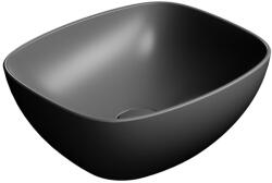 SAPHO GSI NUBES kerámiamosdó. 40x35cm. matt fekete