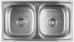 SAPHO AQUALINE rozsdamentes mosogatótálca. 81x18x46cm