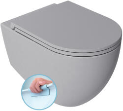 SAPHO ISVEA INFINITY RIMLESS fali WC. 36.5x53cm. szürke