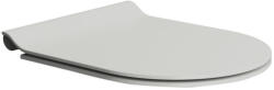 SAPHO GSI SLIM soft close WC-ülőke. matt szürke/króm