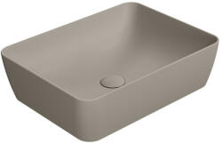 SAPHO GSI SAND pultra helyezhető kerámiamosdó. 50x14x38cm. matt tortora