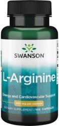 Swanson L-Arginine, 500 mg, 100 capsule, Swanson