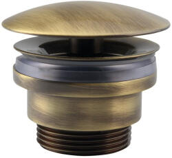 SAPHO SILFRA nem zárható mosdólefolyó. 5-55mm. bronz