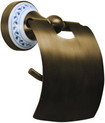 SAPHO BEMETA KERA WC papírtartó. 136x156x95mm. bronz/kerámia