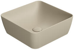 SAPHO GSI SAND pultra helyezhető kerámiamosdó. 38x14x38cm. matt krétafehér