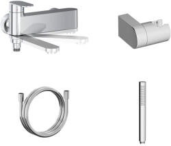 RAVAK Chrome fali kádcsaptelep szettel, króm CR II 022.00CR CRS+S