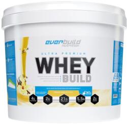 Everbuild Nutrition Ultra Premium Whey Build, vanilie franceză, 4.54 kg, Everbuild (16453)
