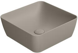 SAPHO GSI SAND pultra helyezhető kerámiamosdó. 38x14x38cm. matt tortora