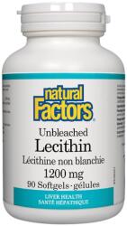 Natural Factors Unbleached Lecithin, 1200 mg, 90 capsule, Natural Factors