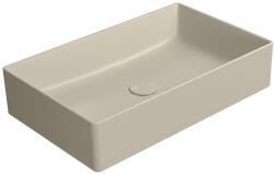 SAPHO GSI KUBE X kerámiamosdó. 60x37cm. matt kréta - szerelvenycenter - 189 000 Ft