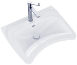 RAVAK Safe 60 mosdó, csaptelep furattal és túlfolyóval