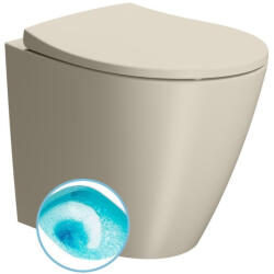 SAPHO GSI MODO SWIRLFLUSH álló WC. alsó/hátsó kifolyású. 37x52cm. dual matt kréta